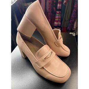 Journee Collection Women's Blush Tru Comfor  Liyla Low Block Heel Loafer Size 11